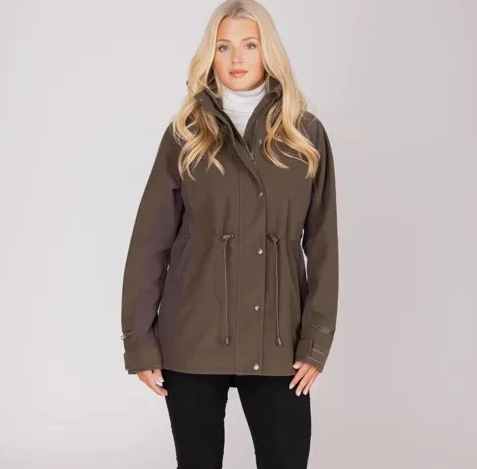 Aubrion Heritage Full Zip Jacket Unisex Dark Olive