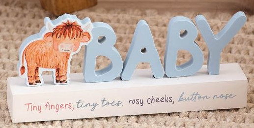 Langs 'Baby' Wooden Block With Ducks