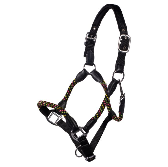 HKM Headcollar Neon Flash
