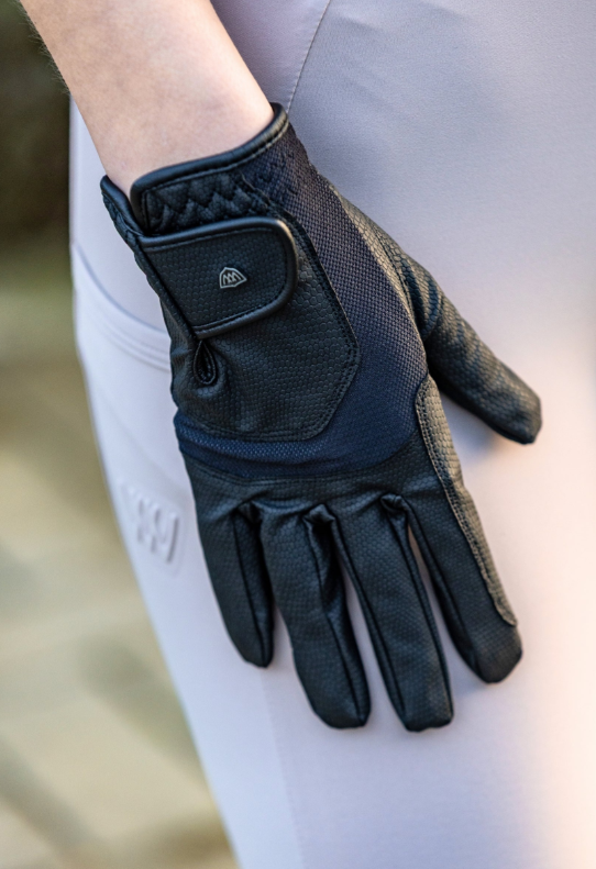 Woof Wear Reintex Mesh Riding Glove Black