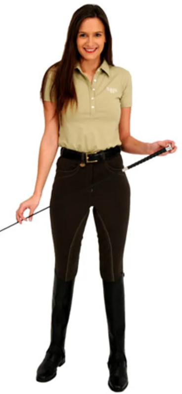 Rugged K3 Dark Olive Ladies Breeches Full Seat - SALE