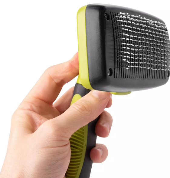 Bunty Self Cleaning Slicker Brush - One Size