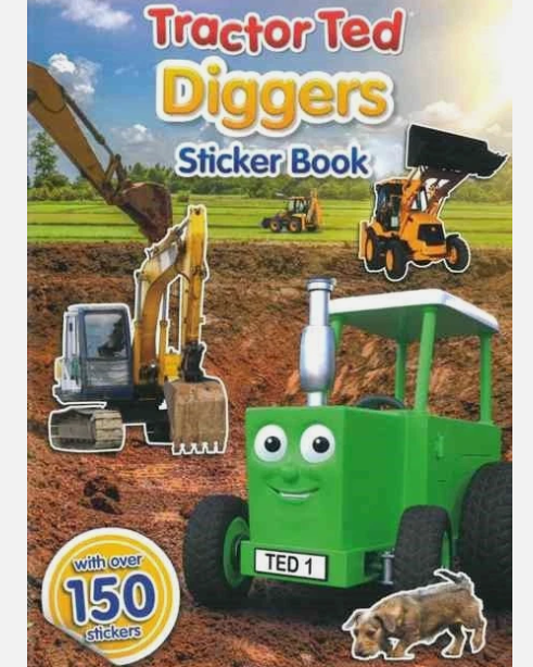 Tractor Ted Diggers Sticker Book