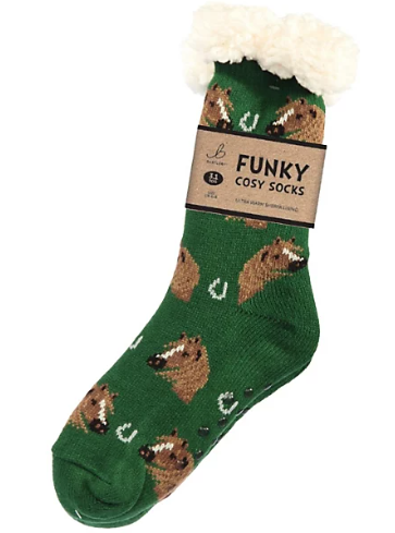 Bartleby Funky Sherpa Socks - Size 4-8