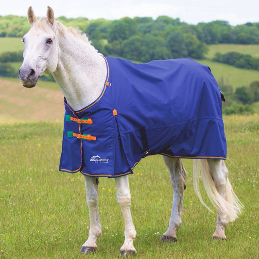 Shires Highlander Original 100g Navy Turnout Rug