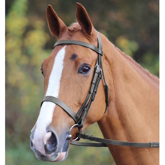 Shires Velociti Gara Black Plain Bridle