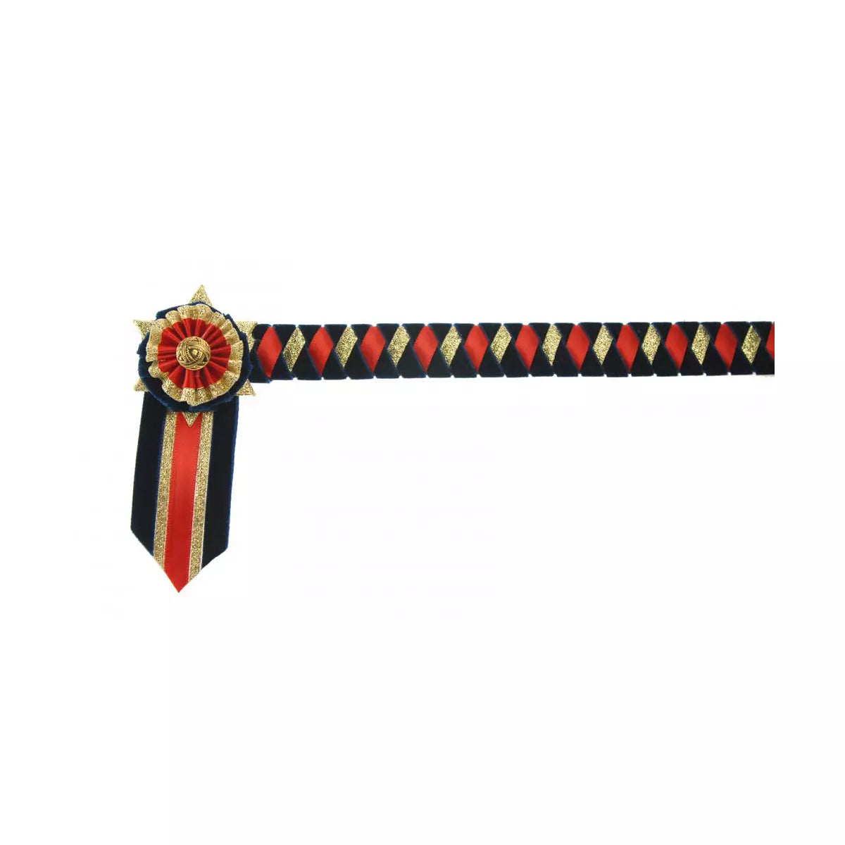 Showquest Navy/Red/Gold Boston Browband