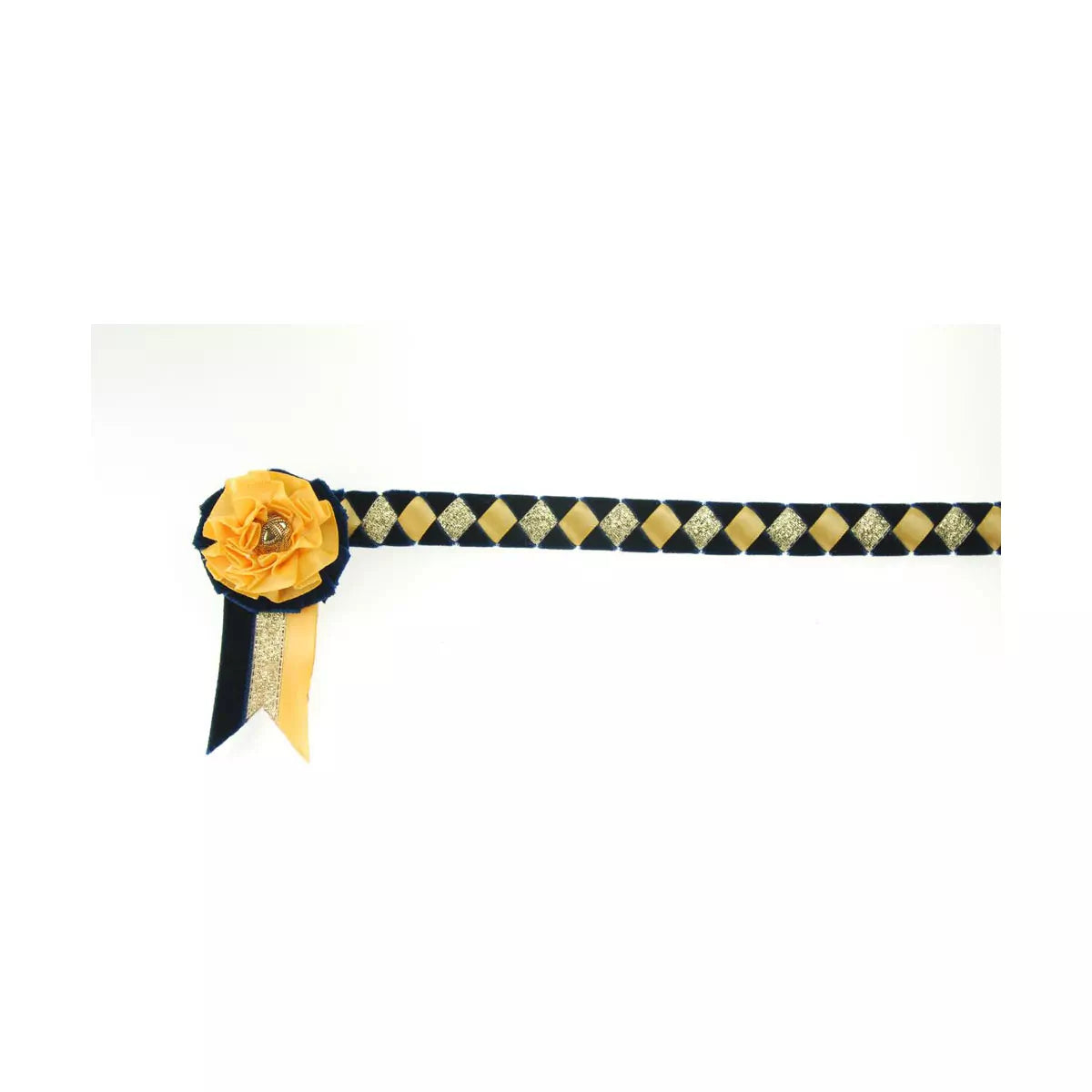 Showquest Navy/Sunshine/Gold Newport Browband