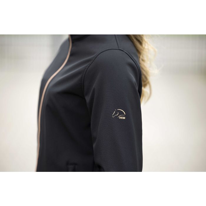 Hkm Lily Black Softshell Jacket