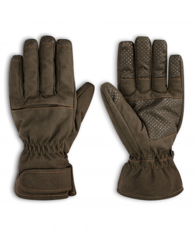 Hoggs Of Fife Struther Waterproof Dark Green Gloves