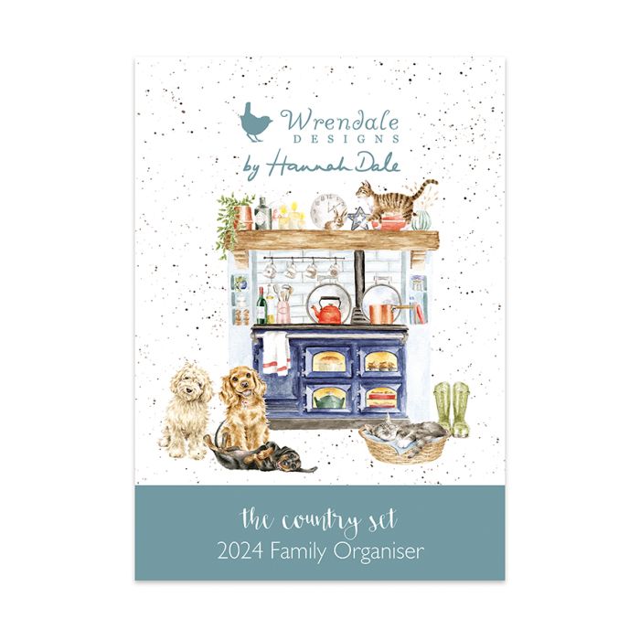 Wrendale 'The Country Set' 2024 Family Organiser