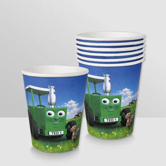 Tractor Ted And Midge 8 Party Cups