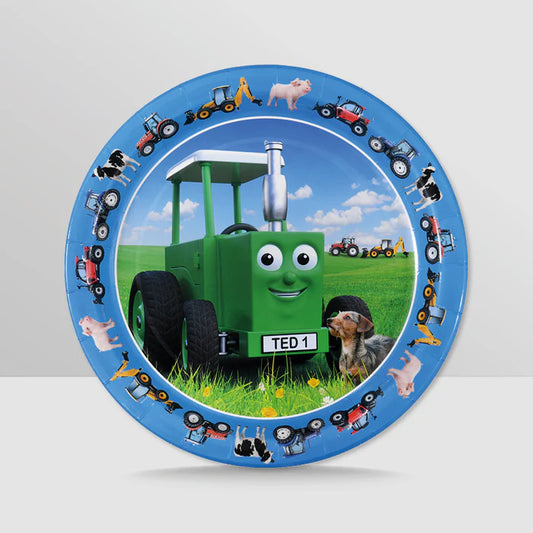 Tractor Ted And Midge 8 Party Plates