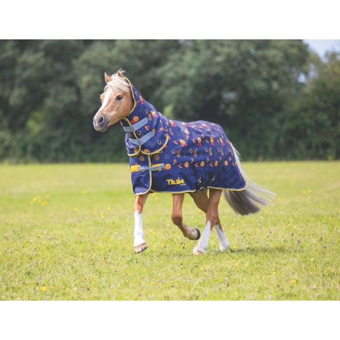 Shires Tikaboo 200g Horse Print Combo Turnout