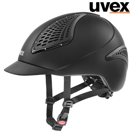 Uvex Reithelm Exxential II Uk Glamour Black Mat