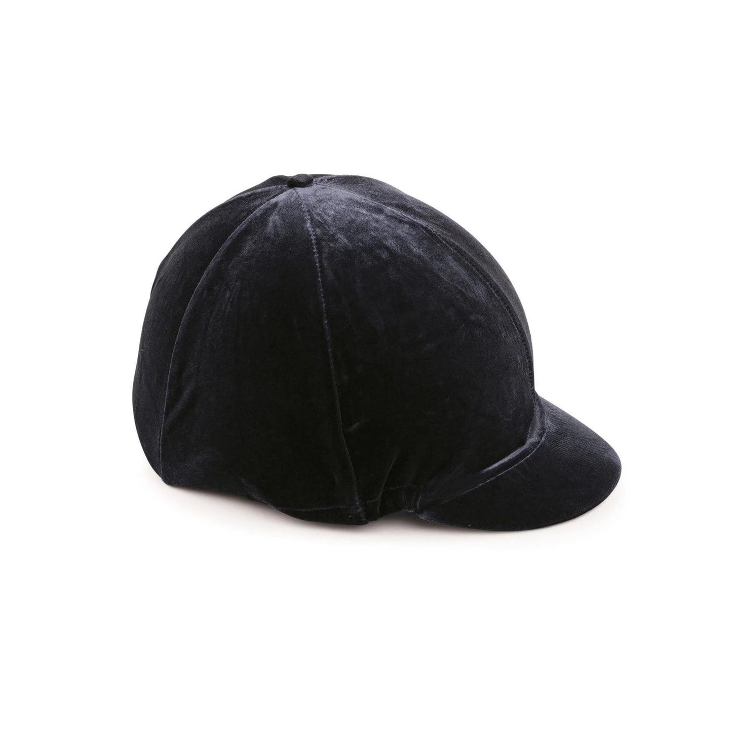 Shires Velveteen Black Skull Cap Cover