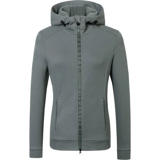 Covalliero Ladies Jade Green Hoody Jacket