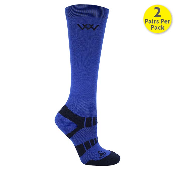 Woof Wear Young Rider Pro Electric Blue Socks