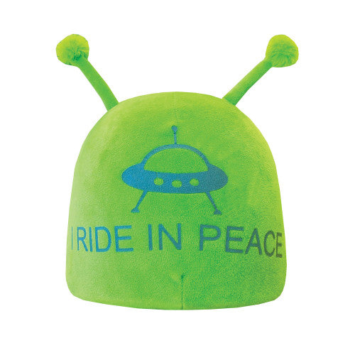 Equitech Childs Astro Alien Hat Silk - Green - One Size