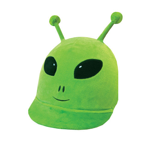 Equitech Childs Astro Alien Hat Silk - Green - One Size