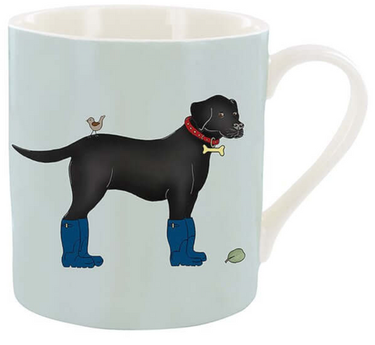 Emma Lawrence Black Lab Mug