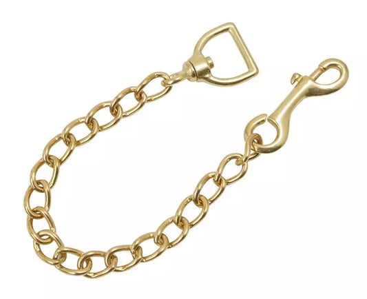 Shires Brass Lead Rein Chain