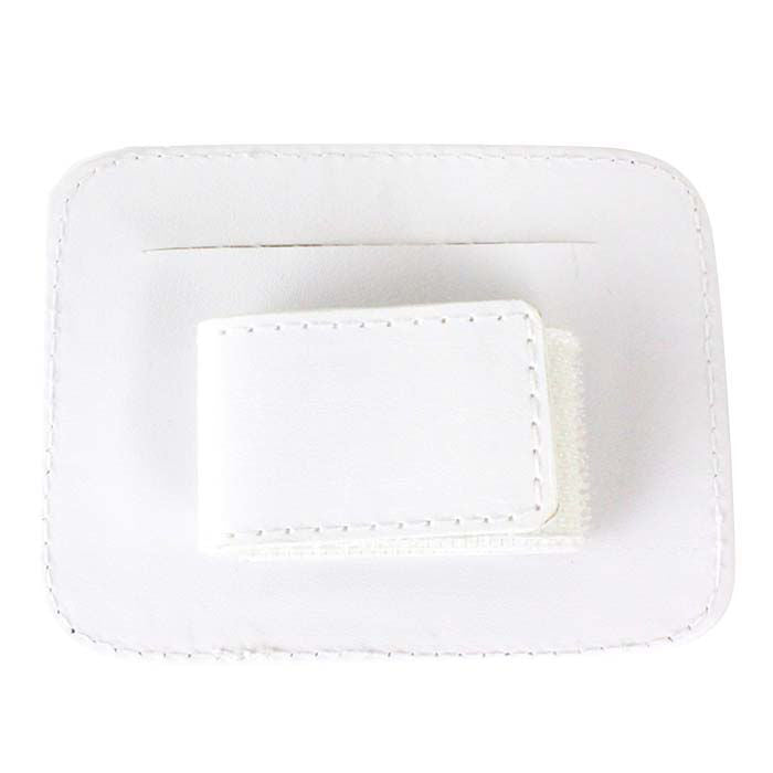 Woof Wear White Bridle Number Holder