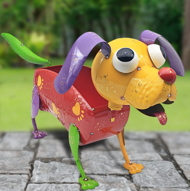 Bright Eyes Dog Planter