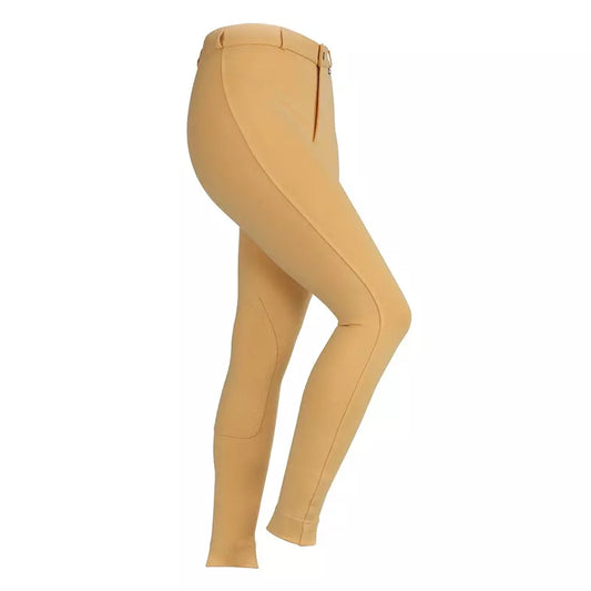 Shires Ladies Saddlehugger Canary Jodhpurs