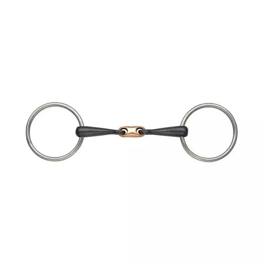 Shires Cooper Lozenge Sweet Iron Snaffle