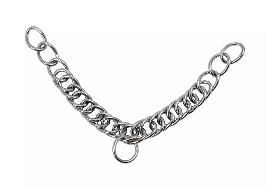 Shires Double Link Stainless Steel Curb Chain