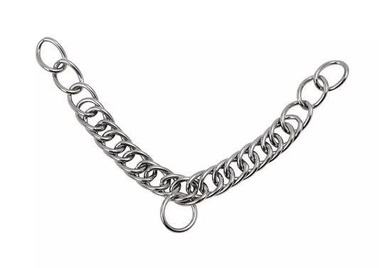 Shires Double Link Stainless Steel Curb Chain