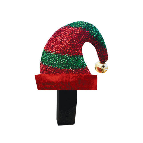 Equitech Elf Bridle Hat - Gren/red - One Size