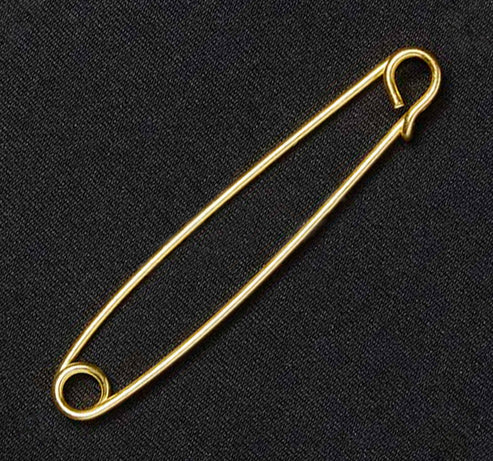 Elico Plain Gold Stock Pin