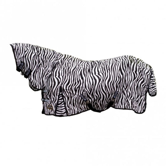 Gallop Zebra Pattern Combo Fly Rug