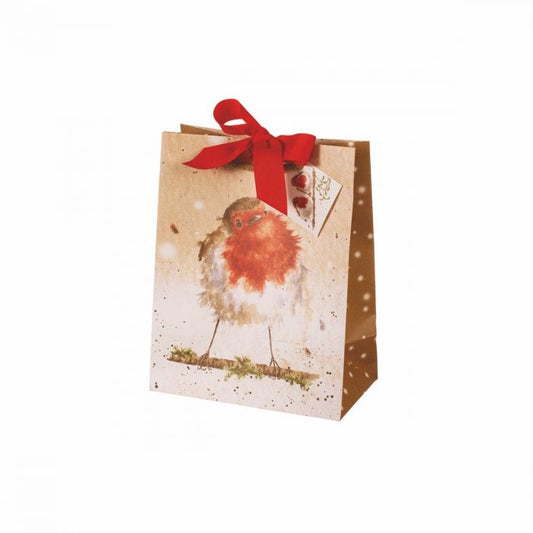 Wrendale Medium Robin Gift Bag