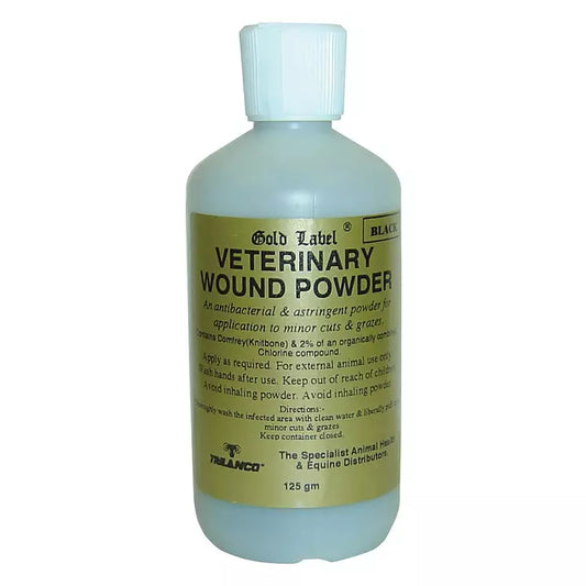 Gold Label Veterinary Wound Powder 125g