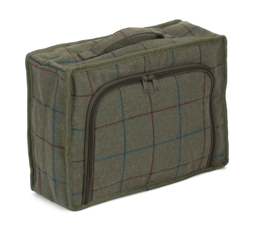 Green Tweed Cooler Bag