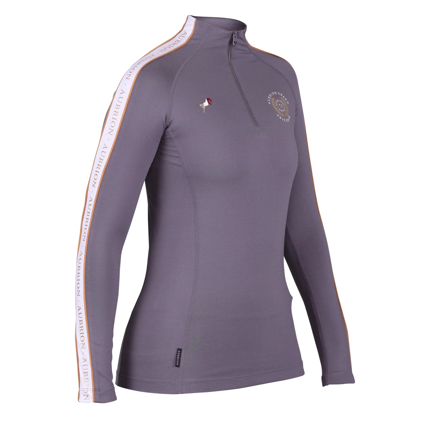 Shires Aubrion Grey Team Winter Baselayer