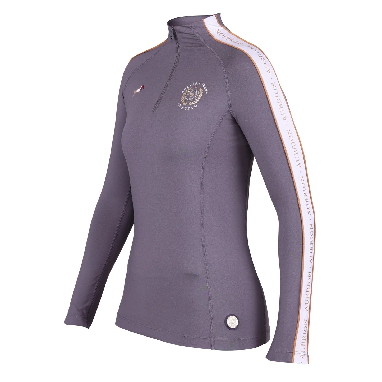 Shires Aubrion Grey Team Winter Baselayer