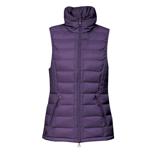 Equetech Berry/rosegold Hideaway Padded Gilet