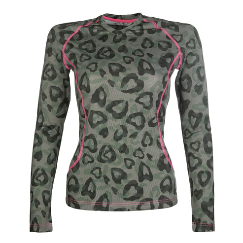 Hkm Survival Camoflage Green Functional Shirt