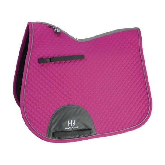 Hy Sport Active Cobalt Pink Gp Saddle Cloth