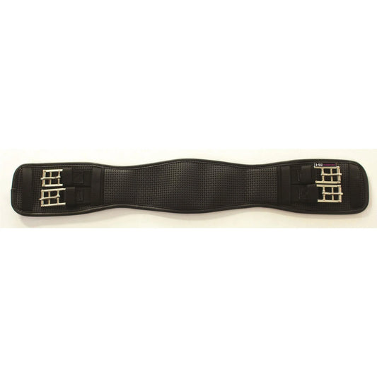 Hy Equestrian Elasticated Waffle Black Dressage Girth