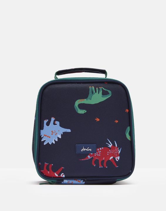 Joules Navy Dinos Munch Bag