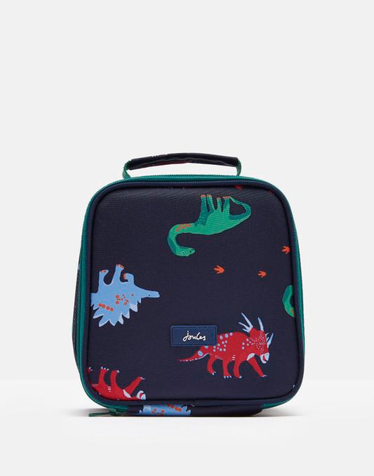 Joules Navy Dinos Munch Bag