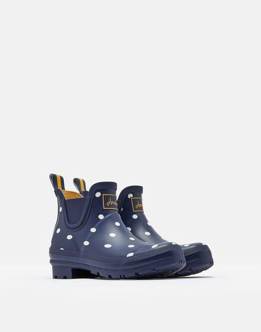 Joules French Navy Spot Wellibob