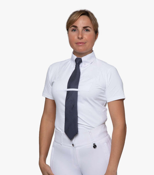 Premier Equine Luciana White Tie Shirt