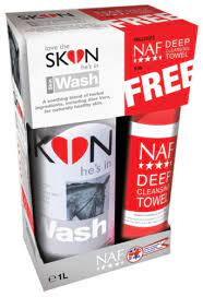 Naf Skin Wash With Deep Cleansing Towel