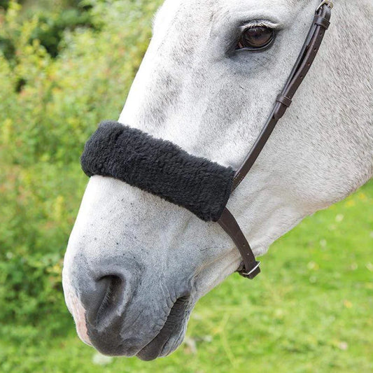 Shires Acrilan Black Nose Band Sleeve